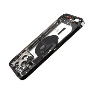 iPhone 14 Pro Max Baksida med Komplett Ram Svart