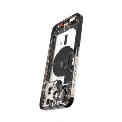 iPhone 14 Pro Max Baksida med Komplett Ram Svart
