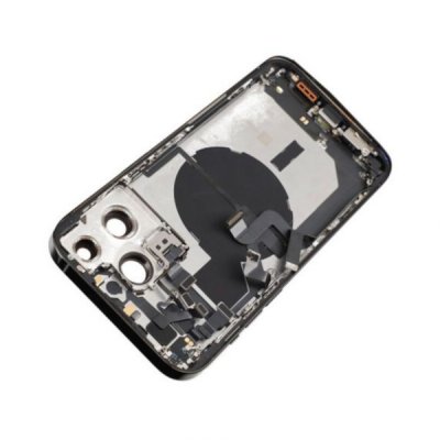 iPhone 14 Pro Max Baksida med Komplett Ram Svart