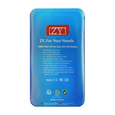 iPhone 14 Pro Max FHD LCD Hög Kvalitet Display ZY Svart