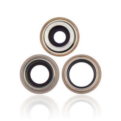 iPhone 14 Pro Max Kameralins med Ram Guld