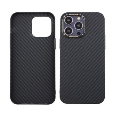 iPhone 14 Pro Max Kolfiber Skal Svart