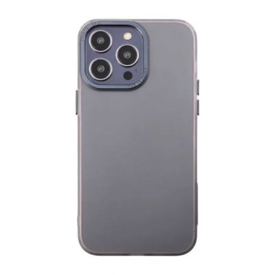 iPhone 14 Pro Max Mobilskal Frostat Svart