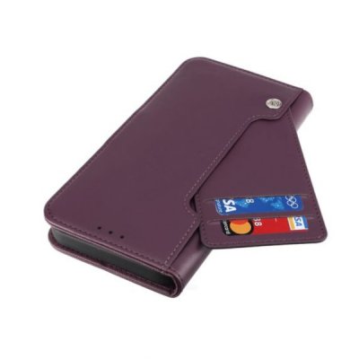 iPhone 14 Pro Max Plånboksfodral Extra Kortfack Rvelon Lila