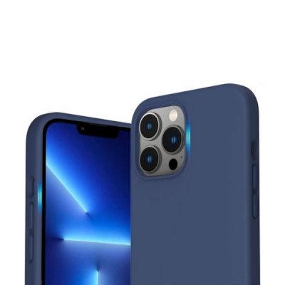 iPhone 14 Pro Max Silikonskal Rvelon Blå