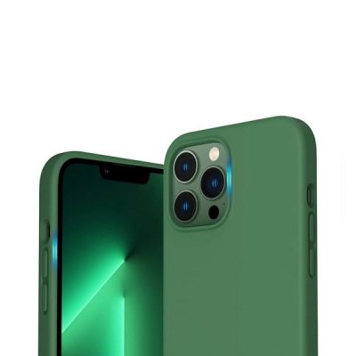 iPhone 14 Pro Max Silikonskal Rvelon MagSafe Grön