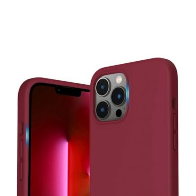 iPhone 14 Pro Max Silikonskal Rvelon MagSafe Röd