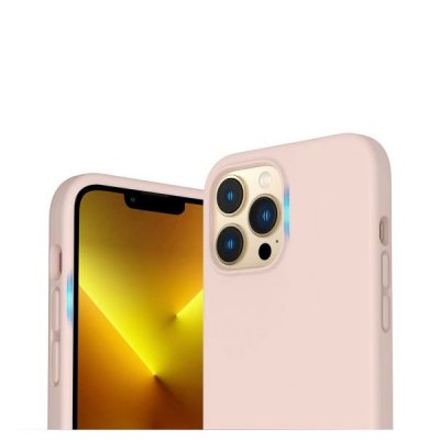 iPhone 14 Pro Max Silikonskal Rvelon MagSafe Sand Rosa