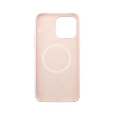 iPhone 14 Pro Max Silikonskal Rvelon MagSafe Sand Rosa