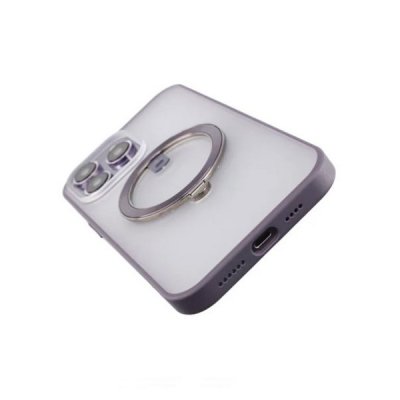 iPhone 14 Pro Max Skal med MagSafe Stativ Rvelon Lila