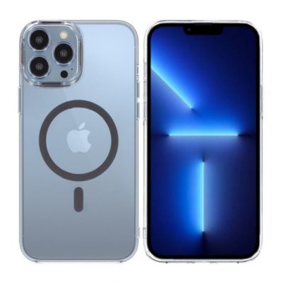 iPhone 14 Pro Max Stöttålig Mobilskal med Magsafe Grå