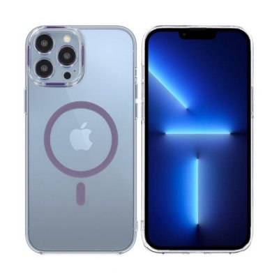 iPhone 14 Pro Max Stöttålig Mobilskal med Magsafe Lila