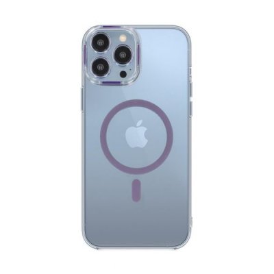 iPhone 14 Pro Max Stöttålig Mobilskal med Magsafe Lila
