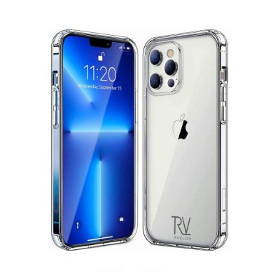 iPhone 14 Pro Max Stöttåligt Skal Rvelon Transparent