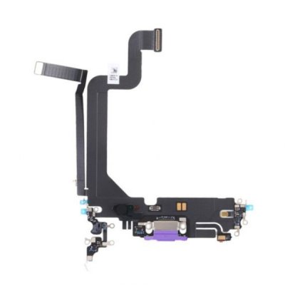 iPhone 14 Pro OEM Laddkontakt med Flexkabel Lila