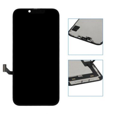 iPhone 14 Skärm med LCD Display RJ In-Cell Reservdel för reparation svart