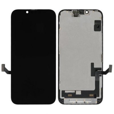 iPhone 14 Skärm med LCD Display RJ In-Cell Reservdel för reparation svart