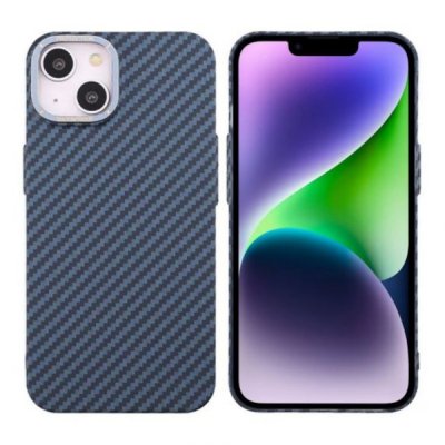 iPhone 15 Mobilskal i Kolfiber Blå
