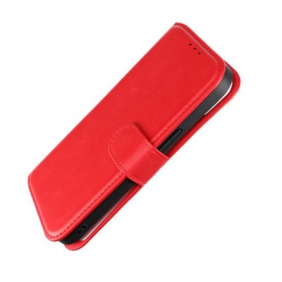 iPhone 15 Plånboksfodral Magnet Rvelon Röd