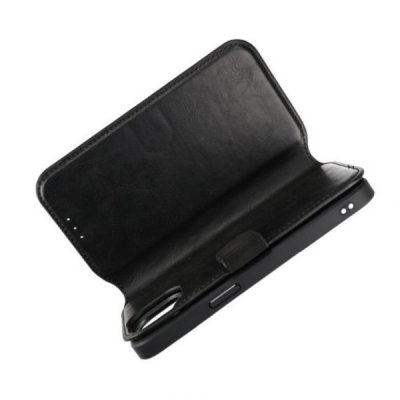 iPhone 15 Plånboksfodral Magnet Rvelon Svart