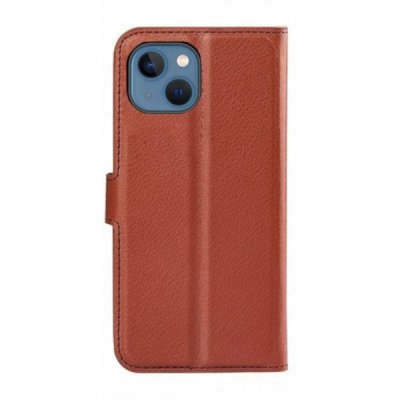 iPhone 15 Plånboksfodral med stativ Brun