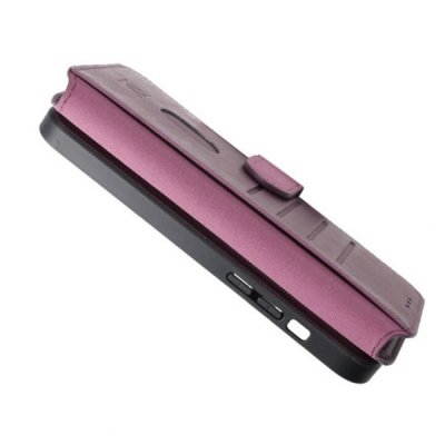 iPhone 15 Plus Plånboksfodral Magnet Rvelon Lila