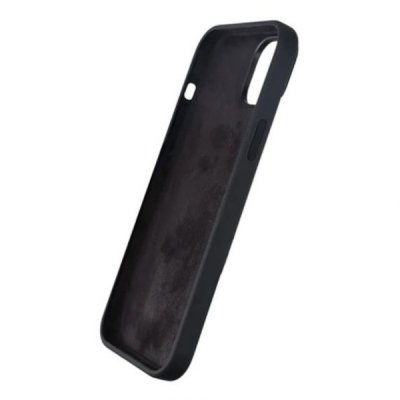 iPhone 15 Plus Silikonskal Rvelon Svart