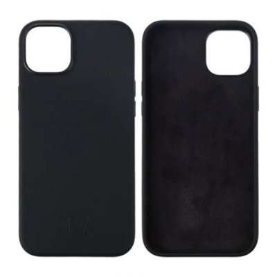 iPhone 15 Plus Silikonskal Rvelon Svart