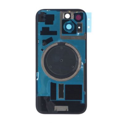 iPhone 15 Pro Baksida Glas med Magsafe Magnet Gul