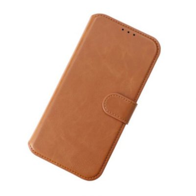 iPhone 15 Pro Max Plånboksfodral Magnet Rvelon Brun