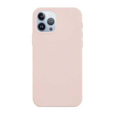 iPhone 15 Pro Max Silikonskal Sand Rosa