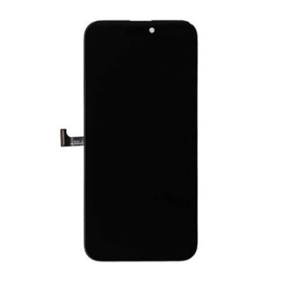 iPhone 15 Pro Max Skärm med Soft OLED RJ Svart
