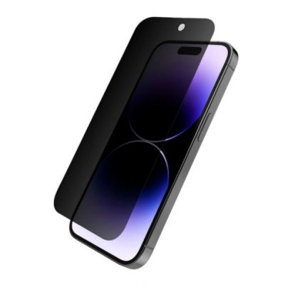iPhone 15 Pro Max Skärmskydd Privacy 3D Härdat Glas