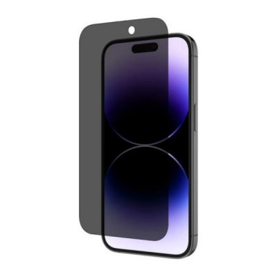 iPhone 15 Pro Max Skärmskydd Privacy 3D Härdat Glas