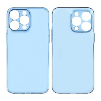 iPhone 15 Pro Mobilskal Ultratunt TPU Blå