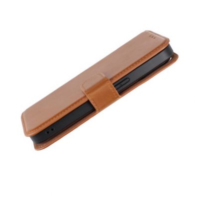 iPhone 15 Pro Plånboksfodral Magnet Rvelon Brun