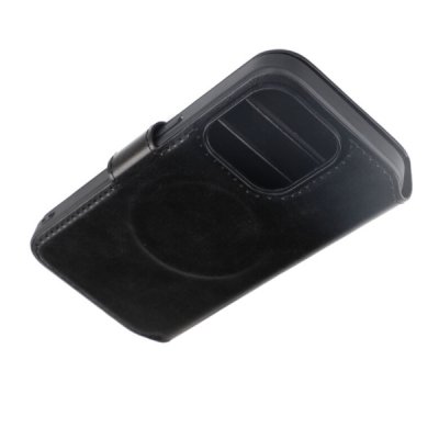 iphone 15 pro plånboksfodral med magsafe rvelon svart