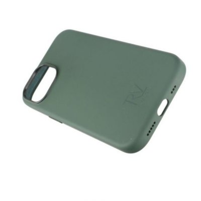 iPhone 15 Silikonskal Rvelon MagSafe Grön