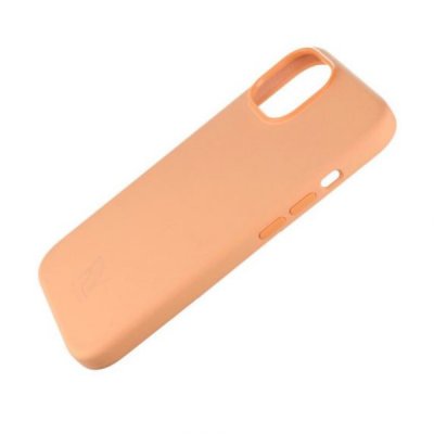iPhone 15 Silikonskal Rvelon MagSafe Gul