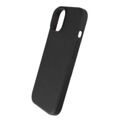 iPhone 15 Silikonskal Svart