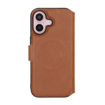 iPhone 16 Plånboksfodral RV Brun