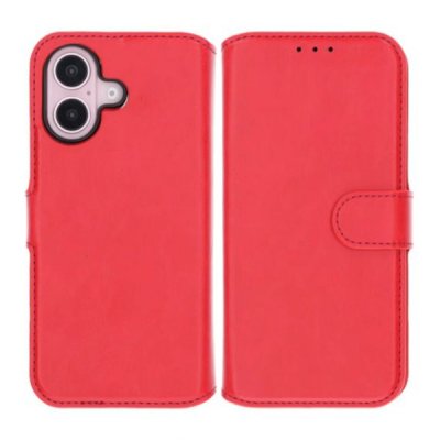 iPhone 16 Plånboksfodral Rvelon Röd