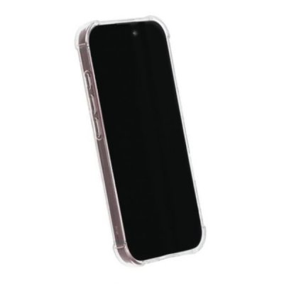 iPhone 16 Plus Mobilskal Stöttåligt med Korthållare Transparent