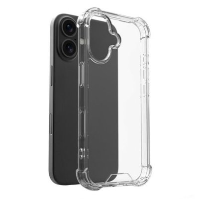 iPhone 16 Plus Mobilskal Stöttåligt Transparent