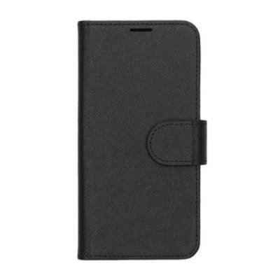 iPhone 16 Plus Plånboksfodral med Stativ Svart