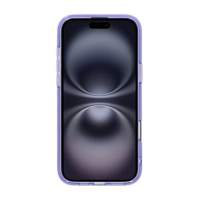 iPhone 16 Pro Max Rvelon Mobilskal TPU med MagSafe Glitter Lila