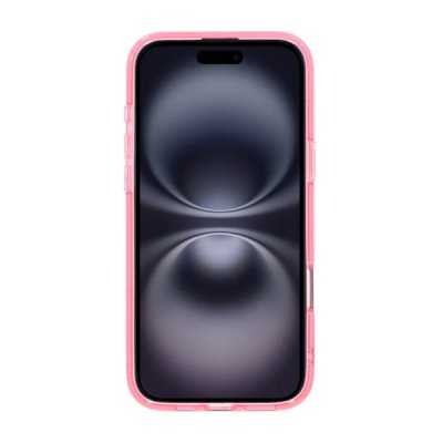 iPhone 16 Pro Max Rvelon Mobilskal TPU med MagSafe Glitter Rosa