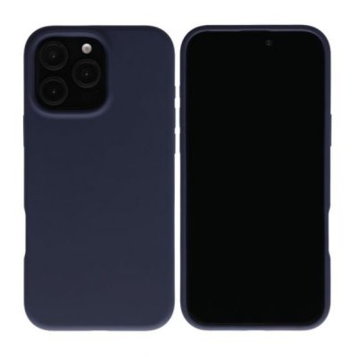 iPhone 16 Pro Max Silikonskal Midnattsblå