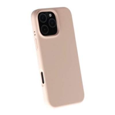 iPhone 16 Pro Max Silikonskal Rosa Sand