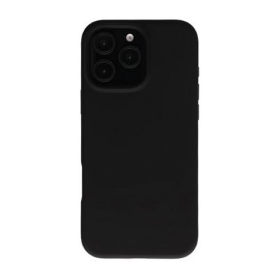 iPhone 16 Pro Max Silikonskal Svart